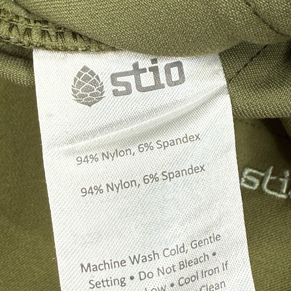 Stio Women's Coburn Slim Straight Outdoor Hiking Pants Mountain Thyme Size 8 New - Picture 12 of 12